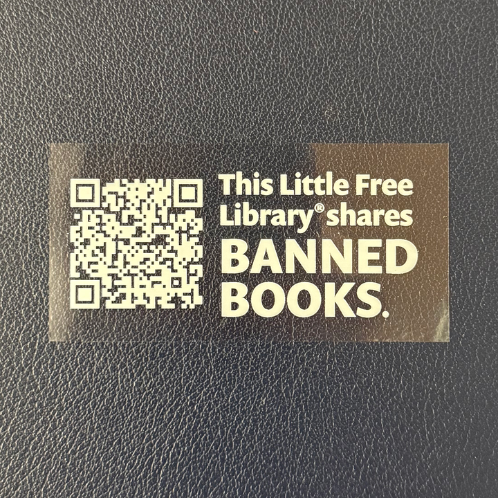 Banned Books Window Cling (Three Pack)