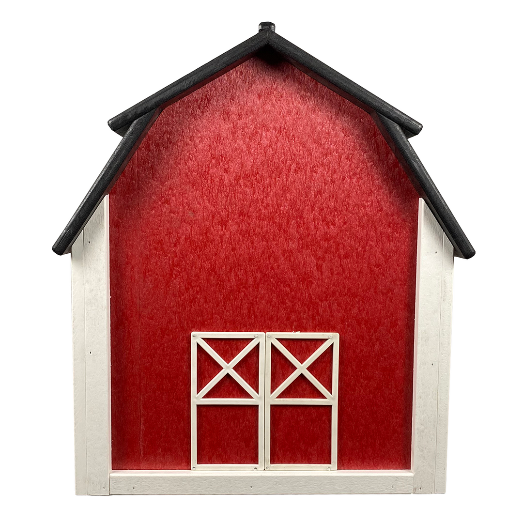 Composite Barn Red Little Free Library