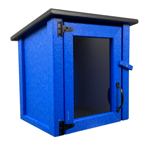 Composite Add On Mini Shed Blue