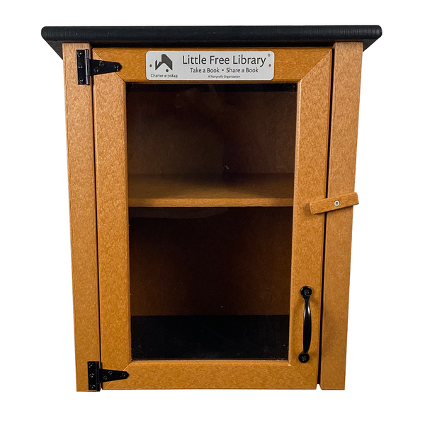 Composite Two Story Cedar Little Free Library