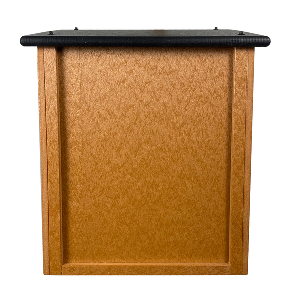 Composite Two Story Cedar Little Free Library