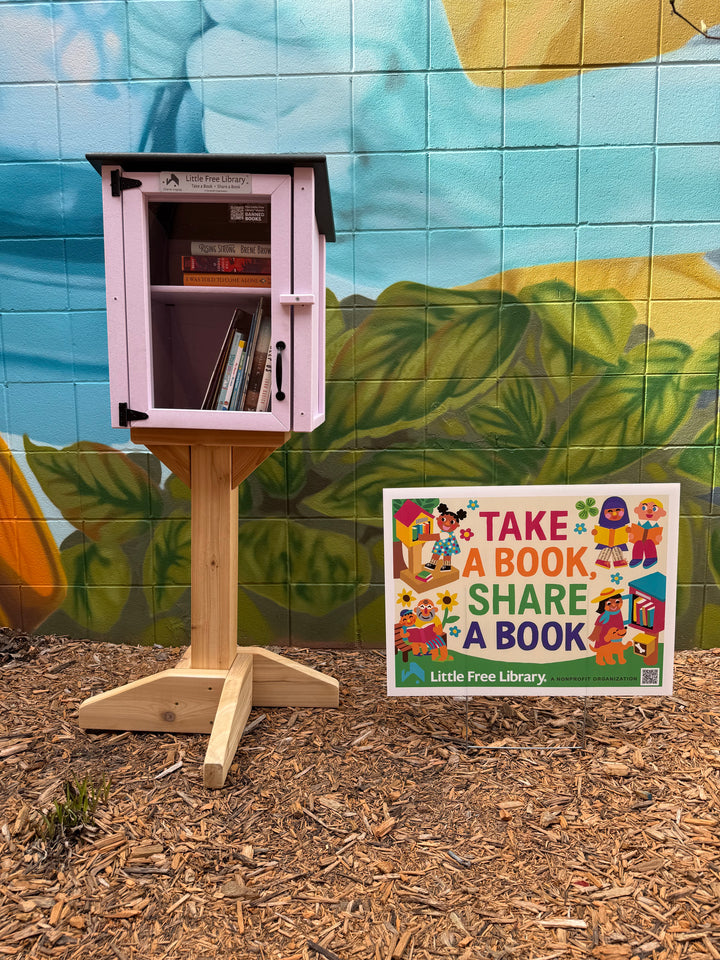 Take a Book Share a Book Yard Sign