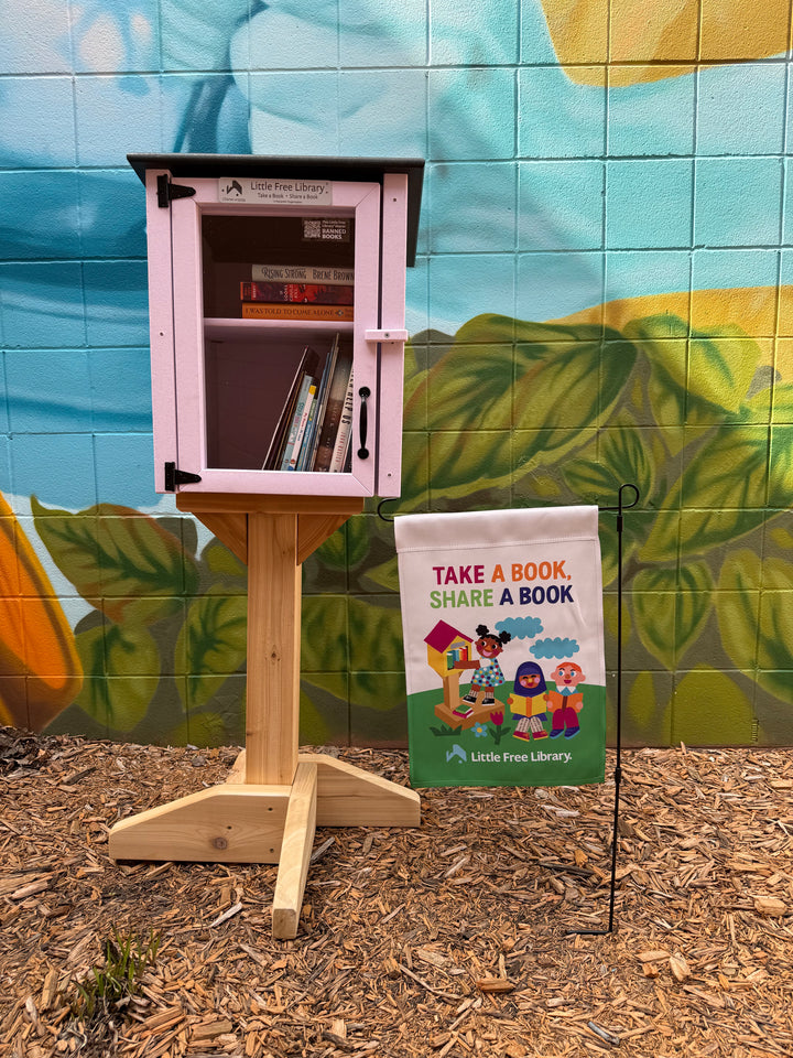 Take a Book Share a Book Garden Flag