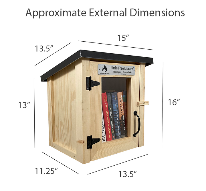 Mini Shed Kit Little Free Library Dimensions