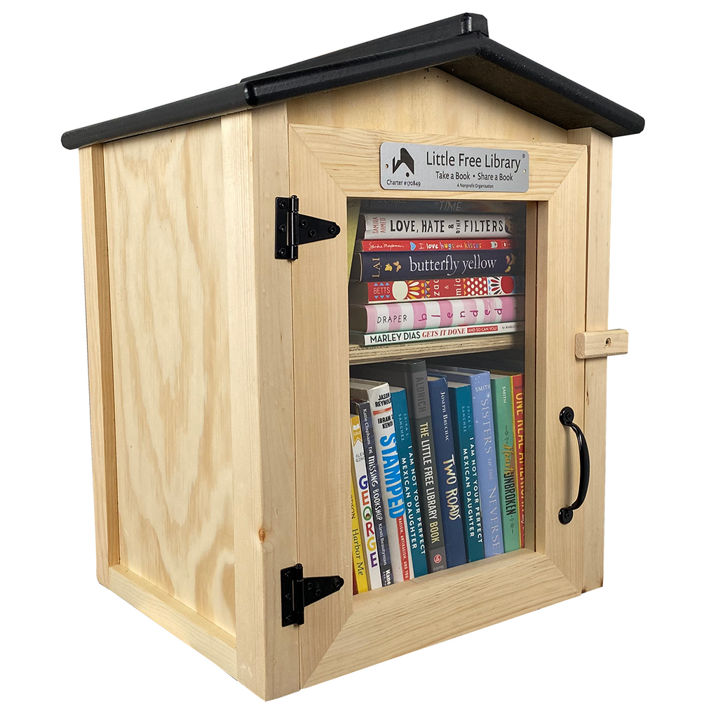 Two Story Book Nook Unfinished Little Free Library