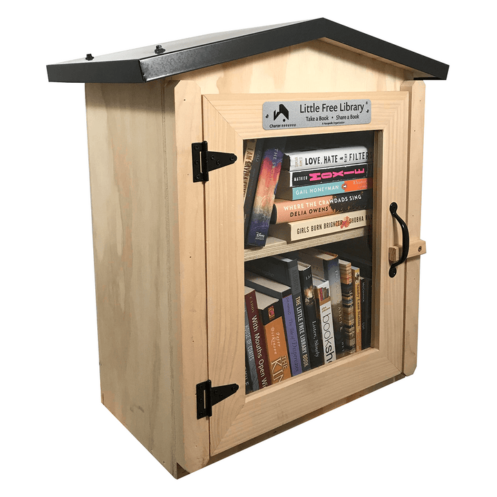 Two Story Gable Unfinished Little Free Library