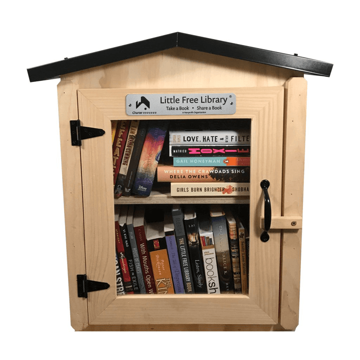Two Story Gable Unfinished Little Free Library box