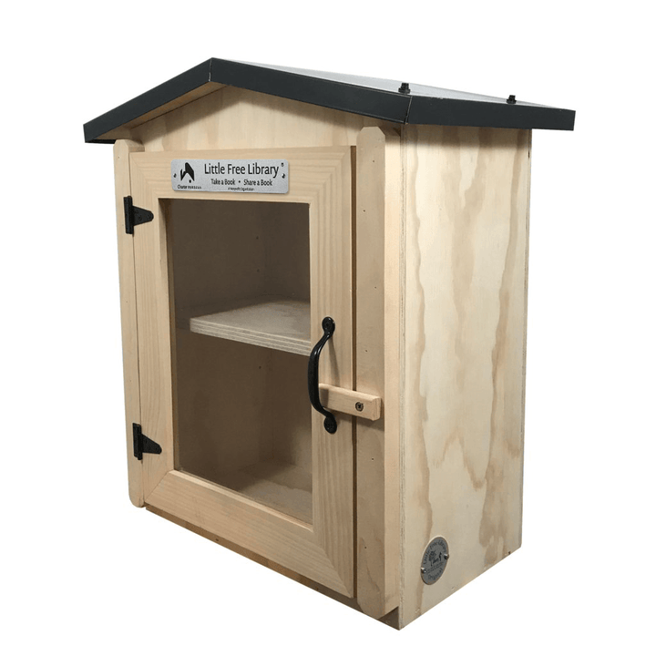 Two Story Gable Unfinished Little Free Library box