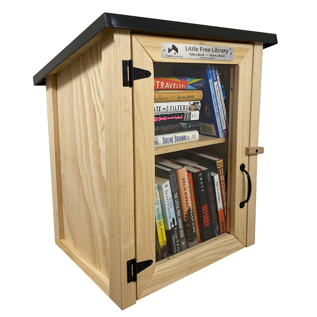 TwoStoryShedUnfinishedLittleFreeLibrary1