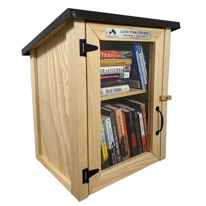 TwoStoryShedUnfinishedLittleFreeLibrary1