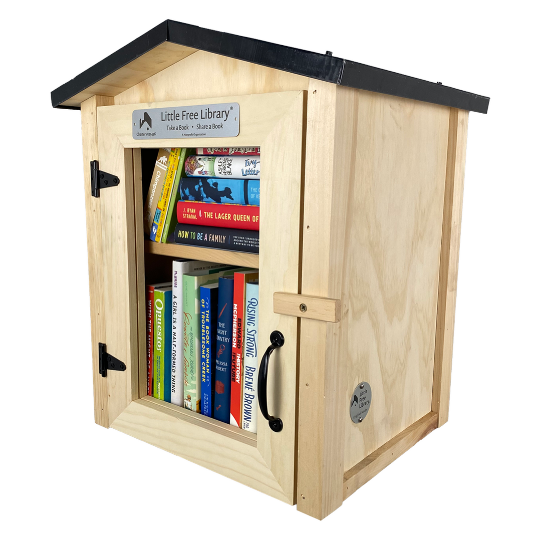 Two Story Book Nook Unfinished Little Free Library