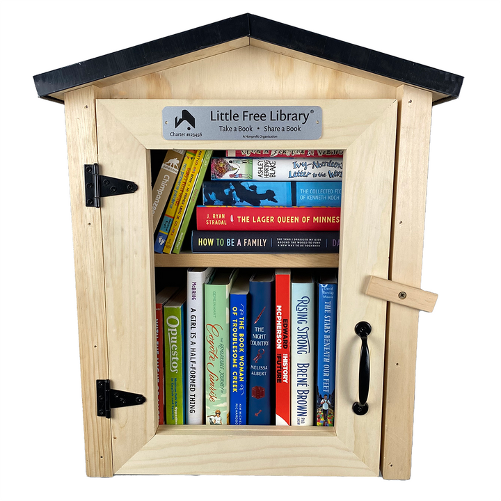 Two Story Book Nook Unfinished Little Free Library
