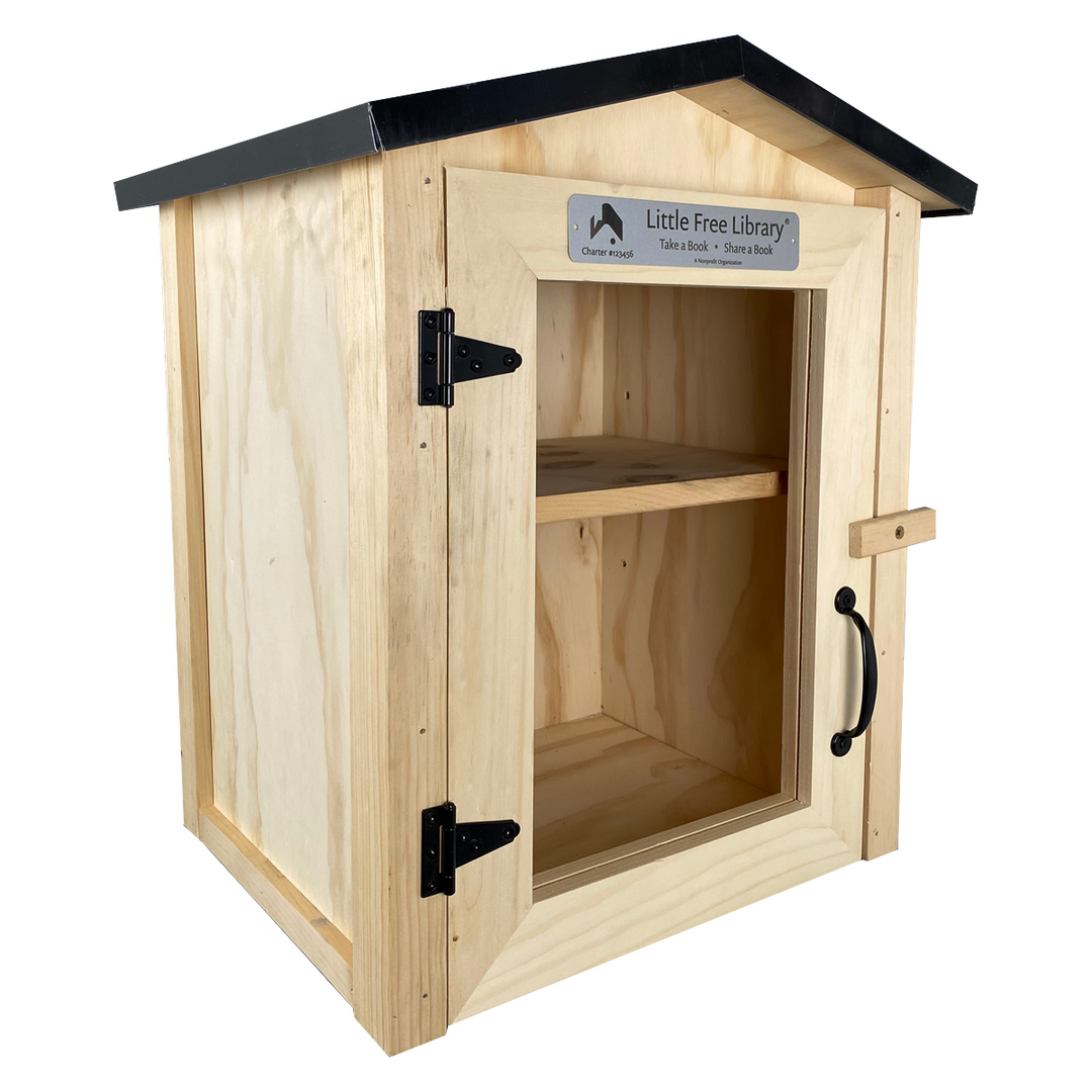 Two Story Book Nook Unfinished Little Free Library