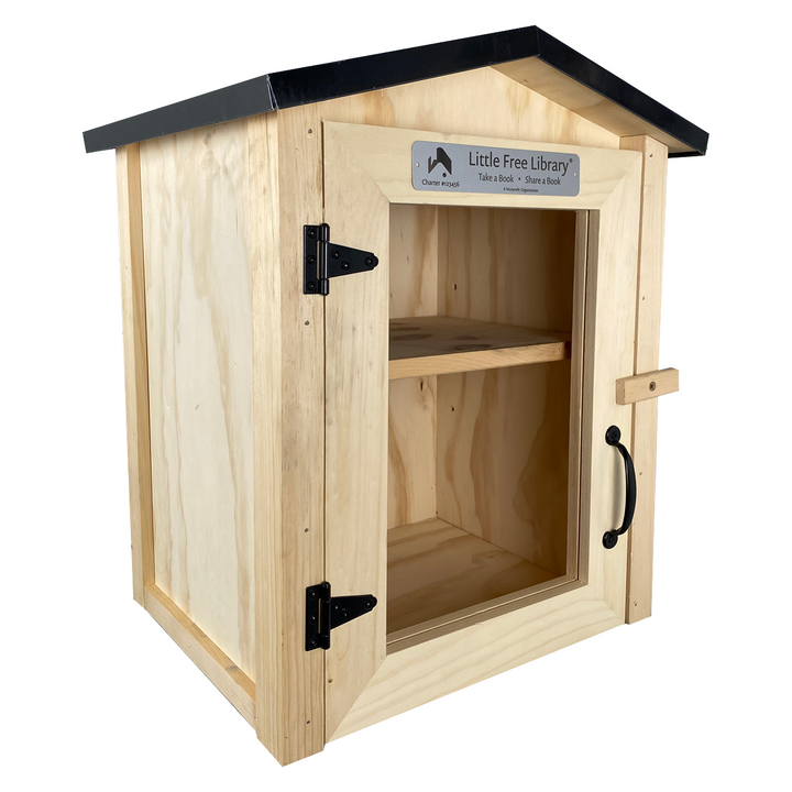 Two Story Book Nook Unfinished Little Free Library