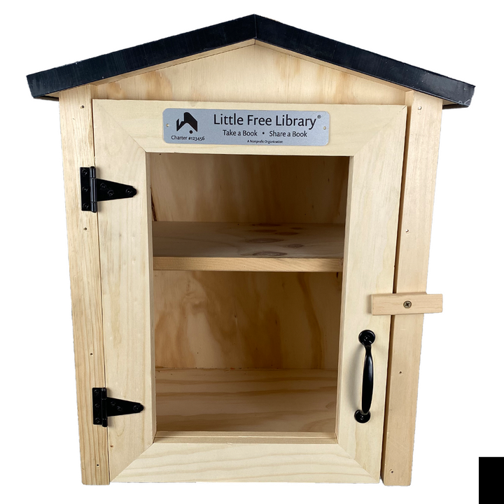 Two Story Book Nook Unfinished Little Free Library