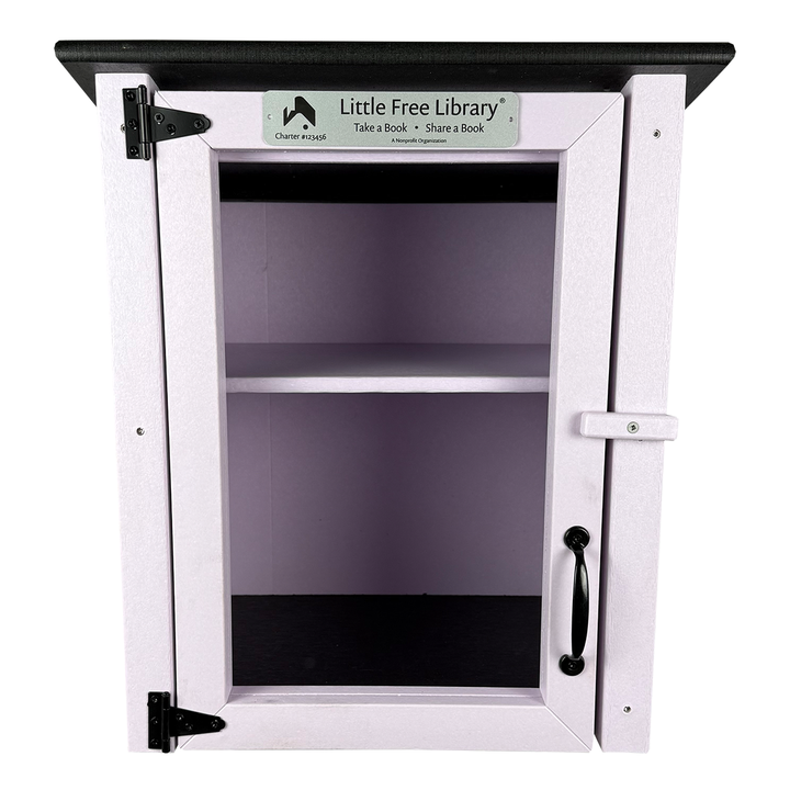 Composite Two Story Lavender Little Free Library