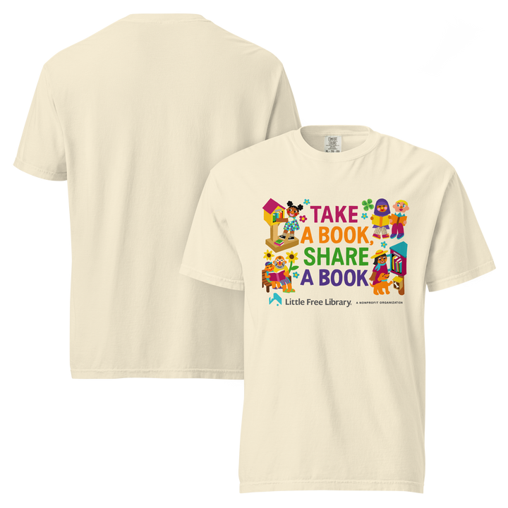Take a Book Share a Book Tee