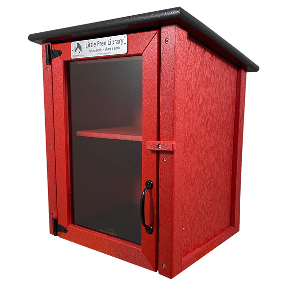 Composite Two Story Red Kit Little Free Library
