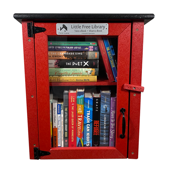 Composite Two Story Red Kit Little Free Library
