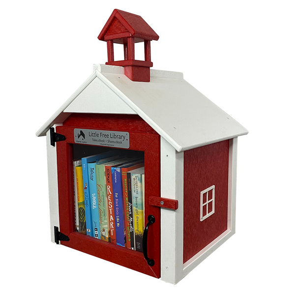 Composite Schoolhouse Little Free Library