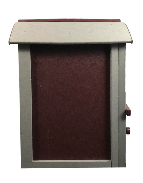 Composite Two Story Arched Little Free Library box