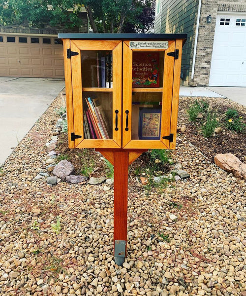 Double Door Shed Unfinished Little Free Library