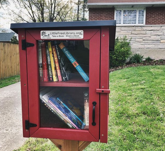 Two Story Shed Red Kit Little Free Library