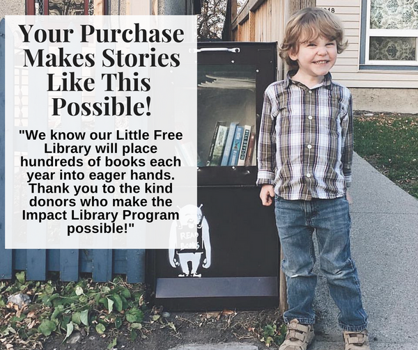 Composite Two Story Arched Little Free Library