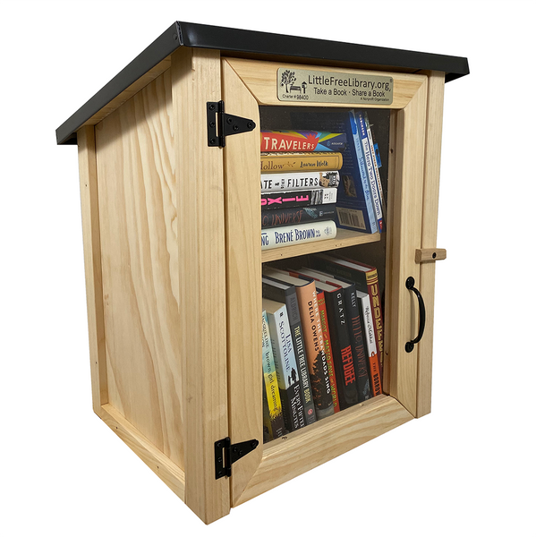 Two Story Shed Unfinished Little Free Library